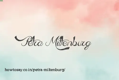 Petra Miltenburg