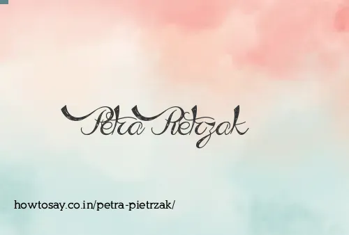 Petra Pietrzak