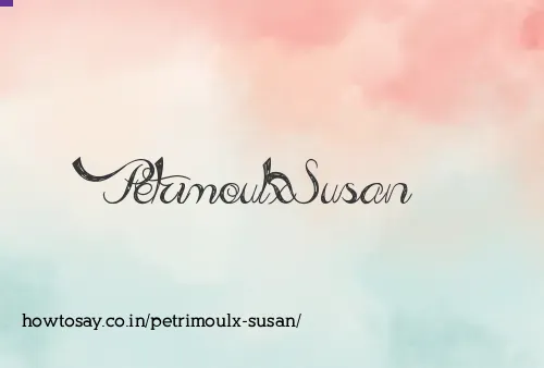 Petrimoulx Susan