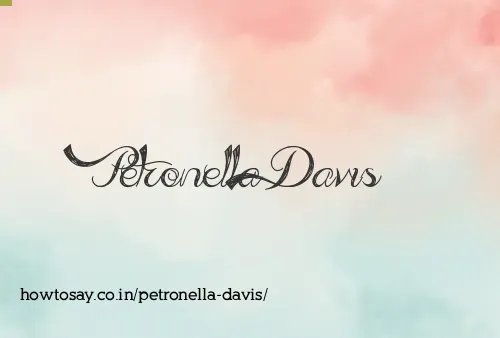 Petronella Davis