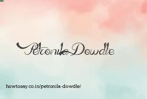 Petronila Dowdle