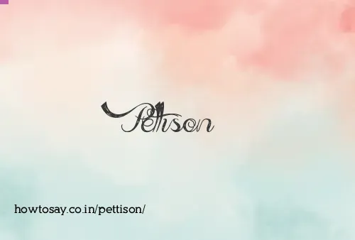 Pettison