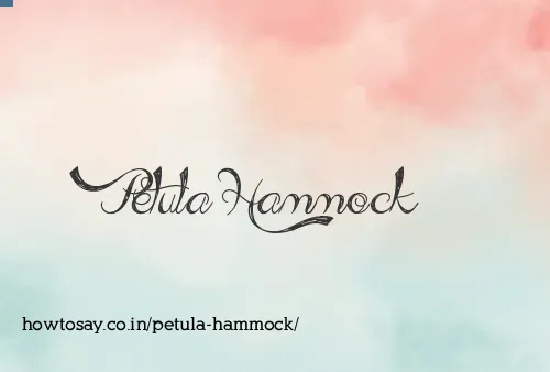 Petula Hammock