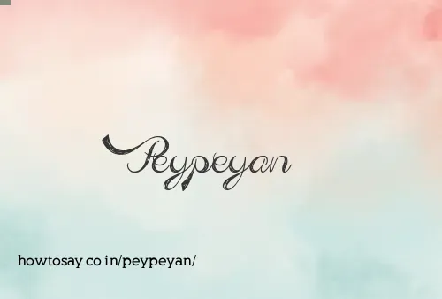 Peypeyan