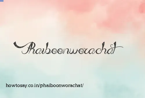 Phaiboonworachat