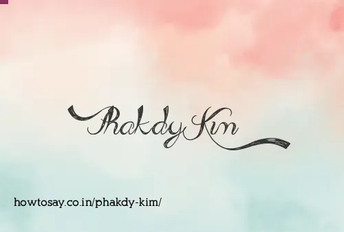 Phakdy Kim