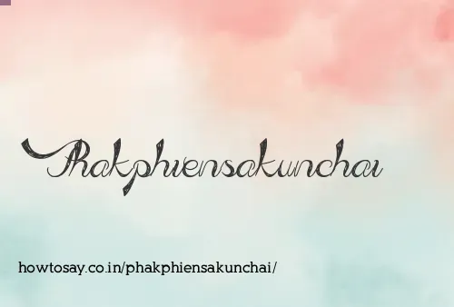 Phakphiensakunchai