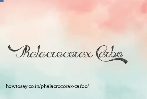 Phalacrocorax Carbo