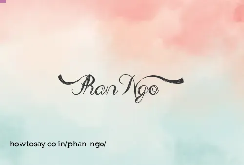 Phan Ngo