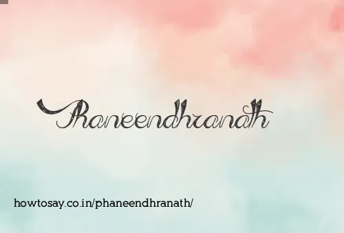 Phaneendhranath