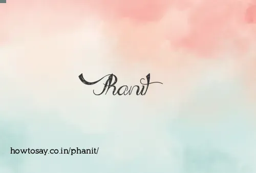 Phanit