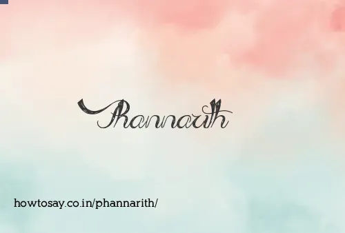 Phannarith