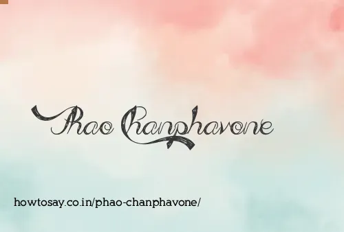 Phao Chanphavone