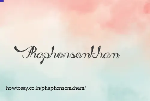 Phaphonsomkham