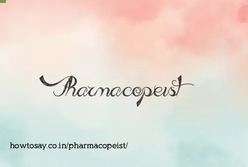Pharmacopeist