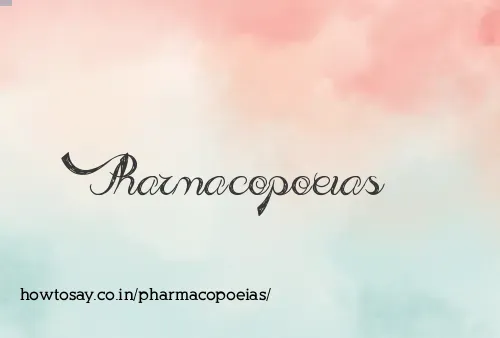 Pharmacopoeias