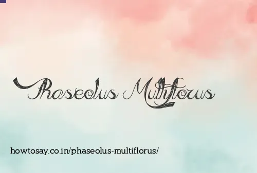 Phaseolus Multiflorus