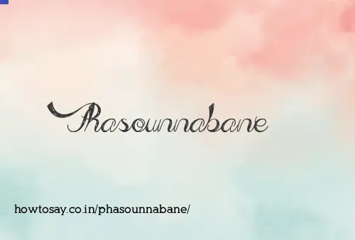 Phasounnabane