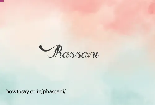 Phassani