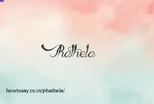 Phathela
