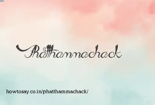 Phatthammachack