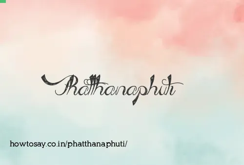 Phatthanaphuti