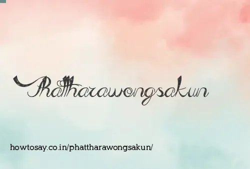 Phattharawongsakun