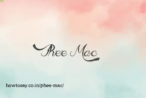 Phee Mac