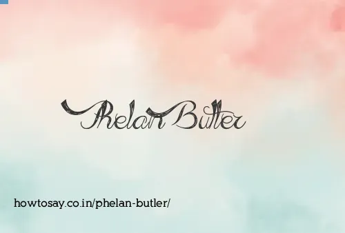 Phelan Butler