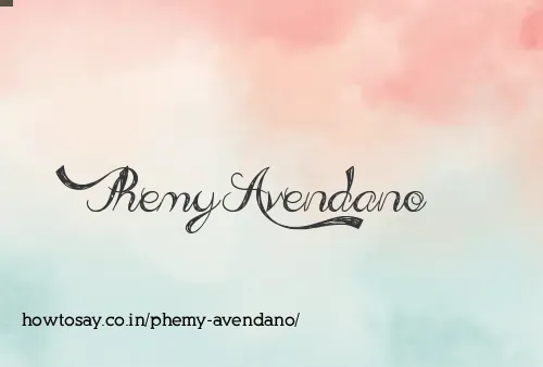 Phemy Avendano