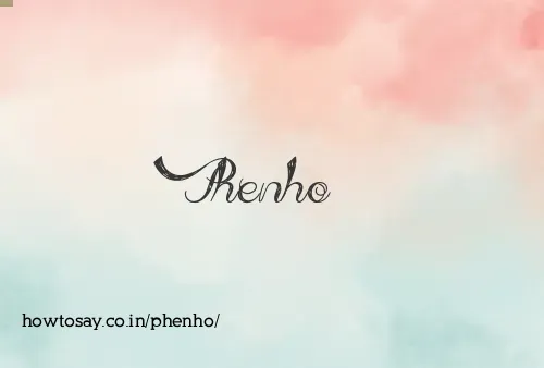 Phenho