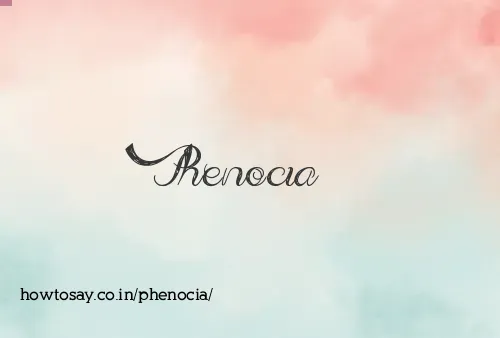 Phenocia