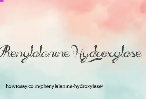 Phenylalanine Hydroxylase