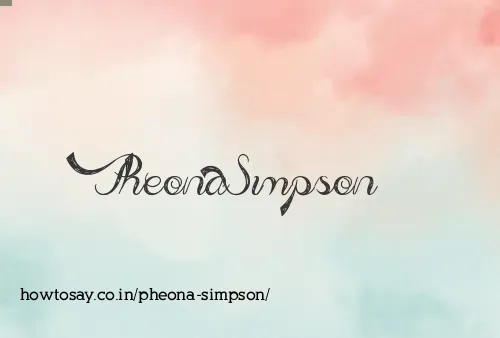 Pheona Simpson