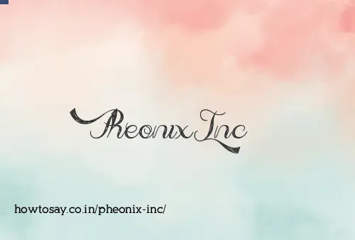 Pheonix Inc