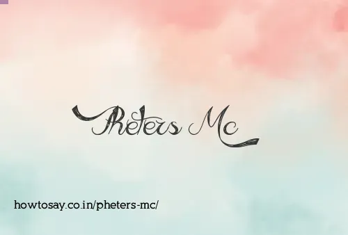 Pheters Mc