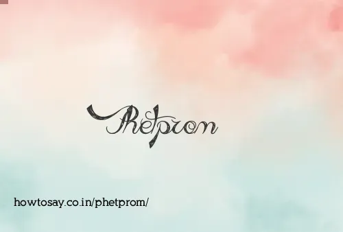 Phetprom