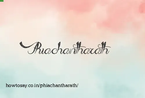 Phiachantharath