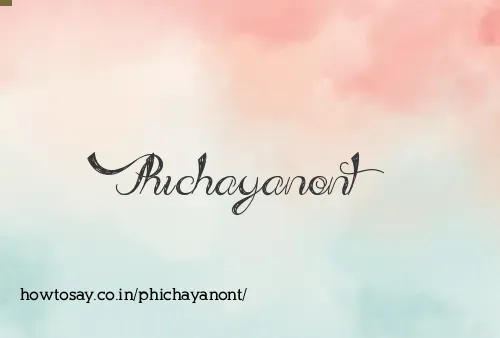 Phichayanont