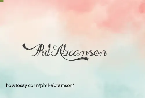Phil Abramson