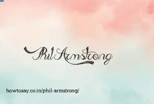 Phil Armstrong