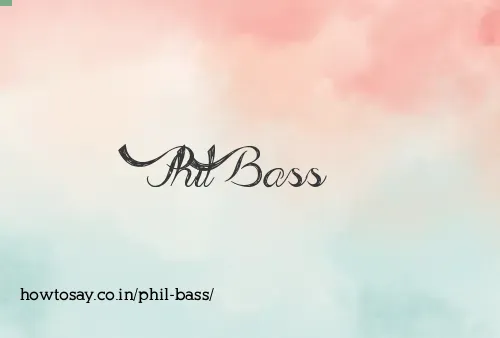 Phil Bass