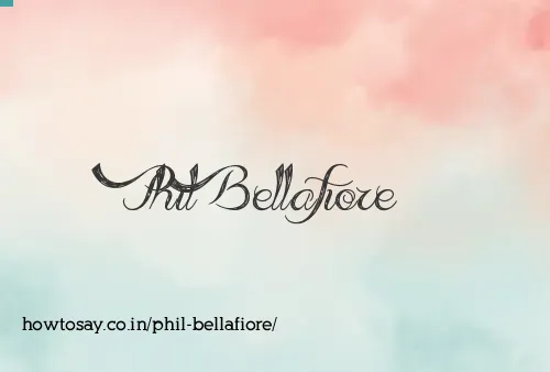 Phil Bellafiore