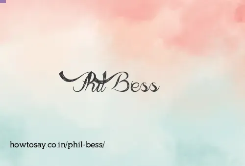 Phil Bess