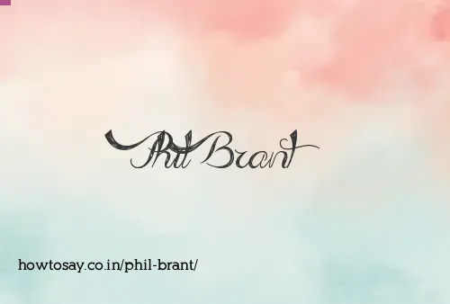 Phil Brant