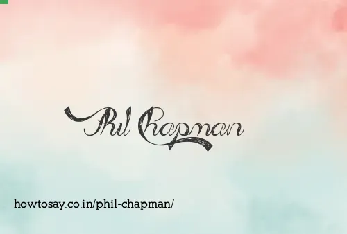 Phil Chapman