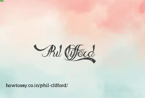 Phil Clifford