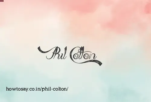 Phil Colton