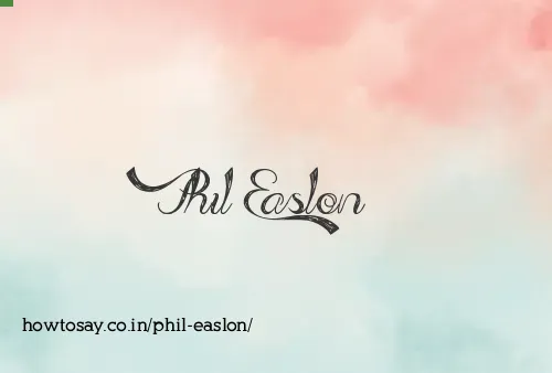 Phil Easlon