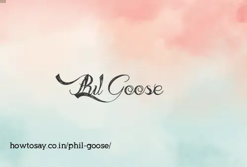 Phil Goose